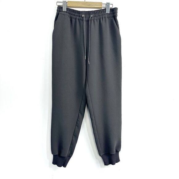 Aritzia Wilfred Buffon Crepe Jogger In Earl Grey Sz XS - Picture 2 of 11